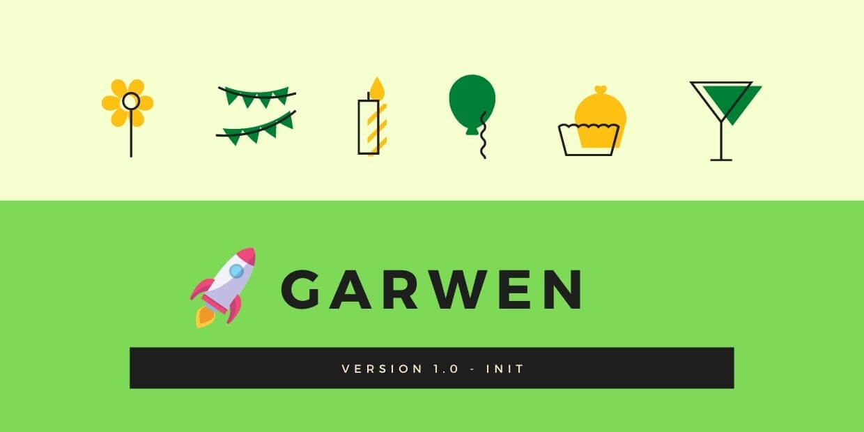 Image de couverture 🥂 Garwen Version 1.0 - Init